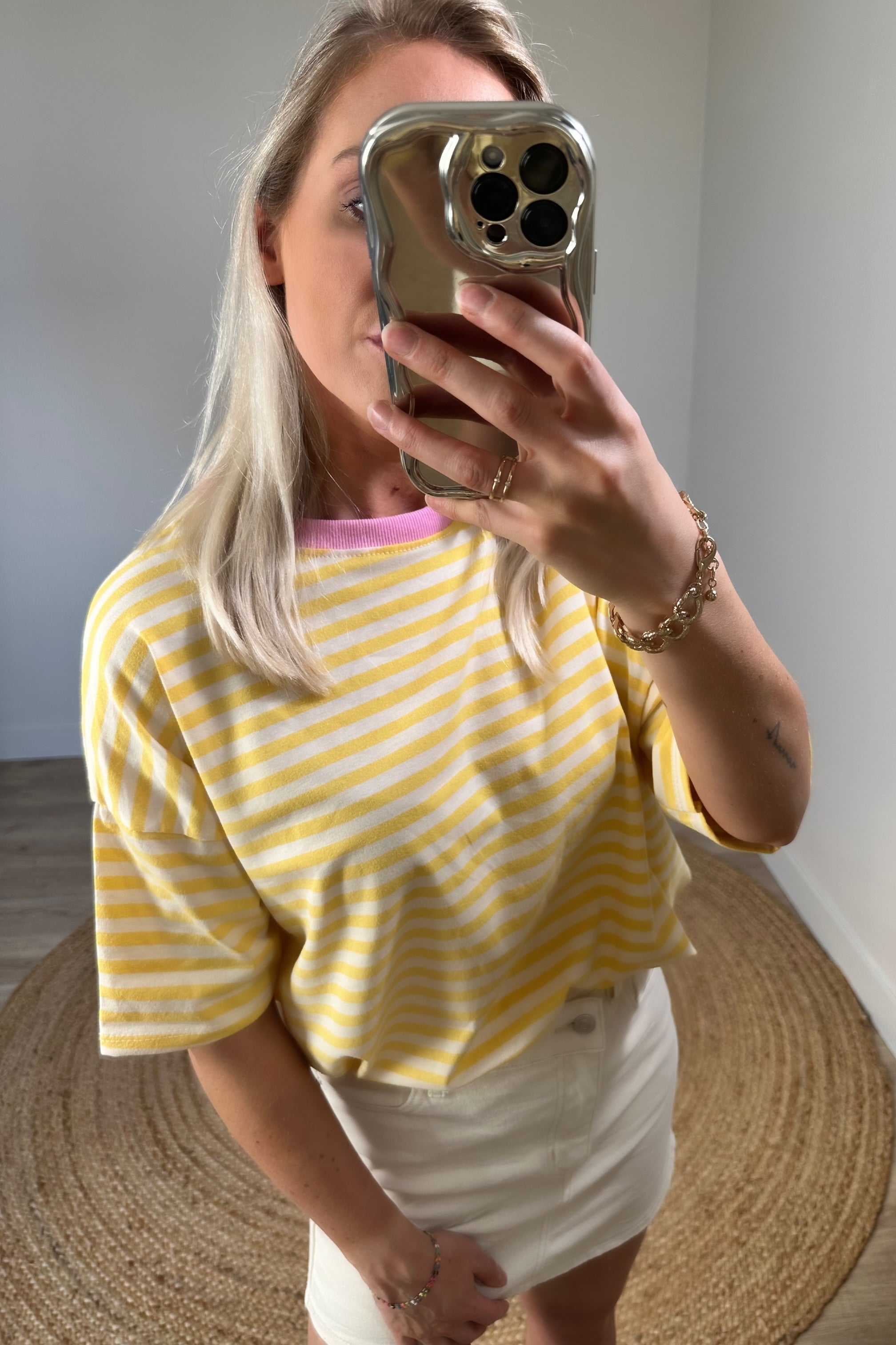 HAZEL STRIPED T-SHIRT