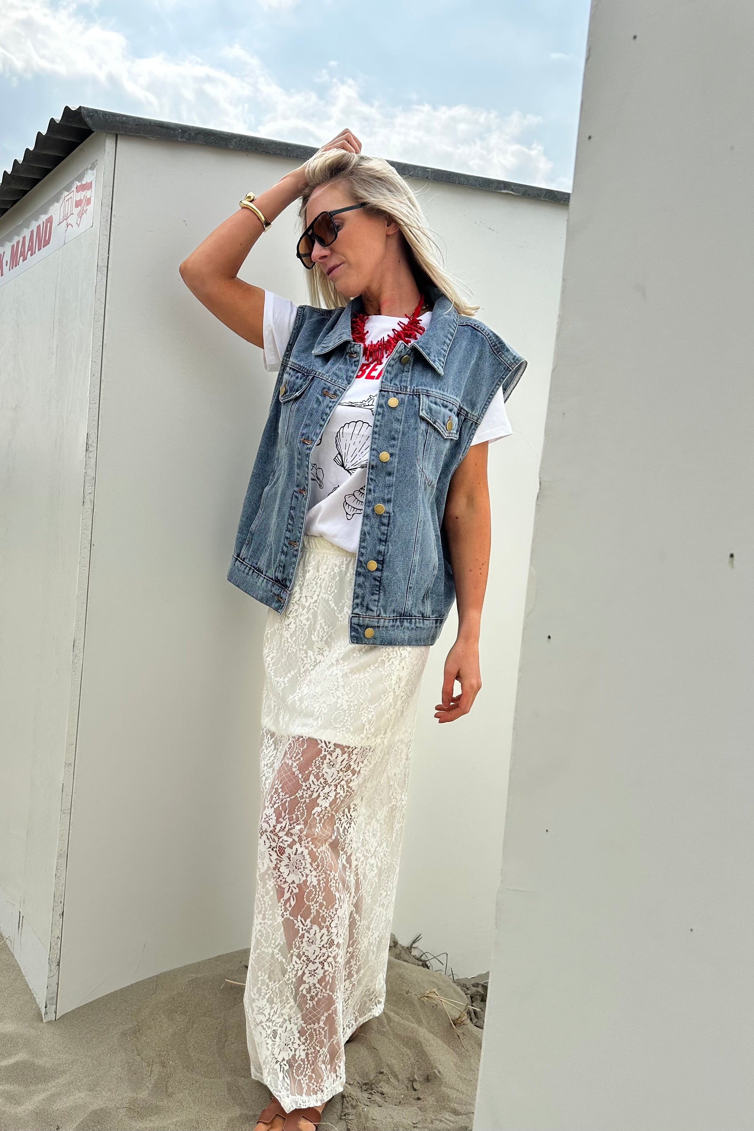 LUCIA LACE SKIRT