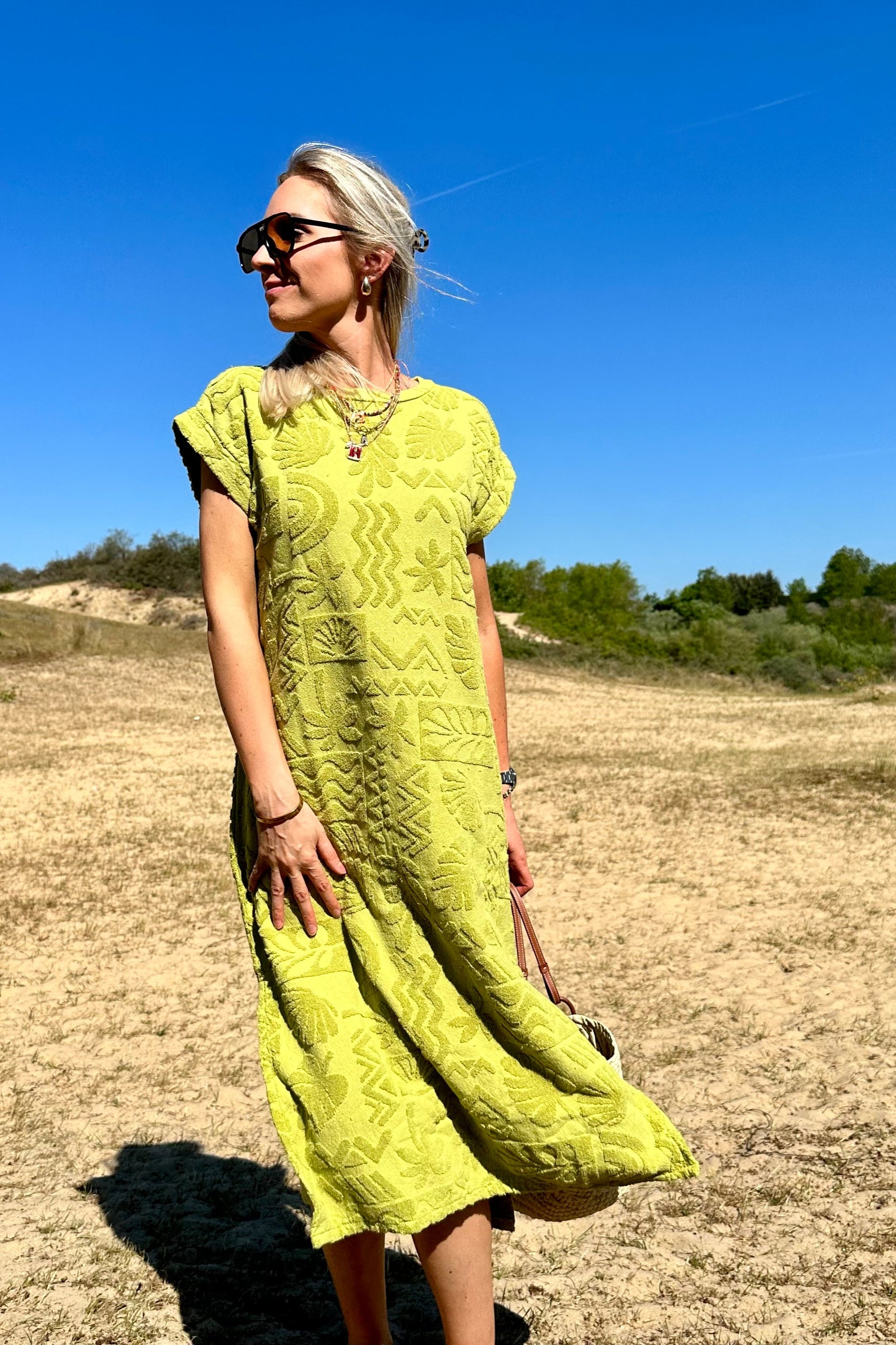 ALEXIA DRESS GREEN