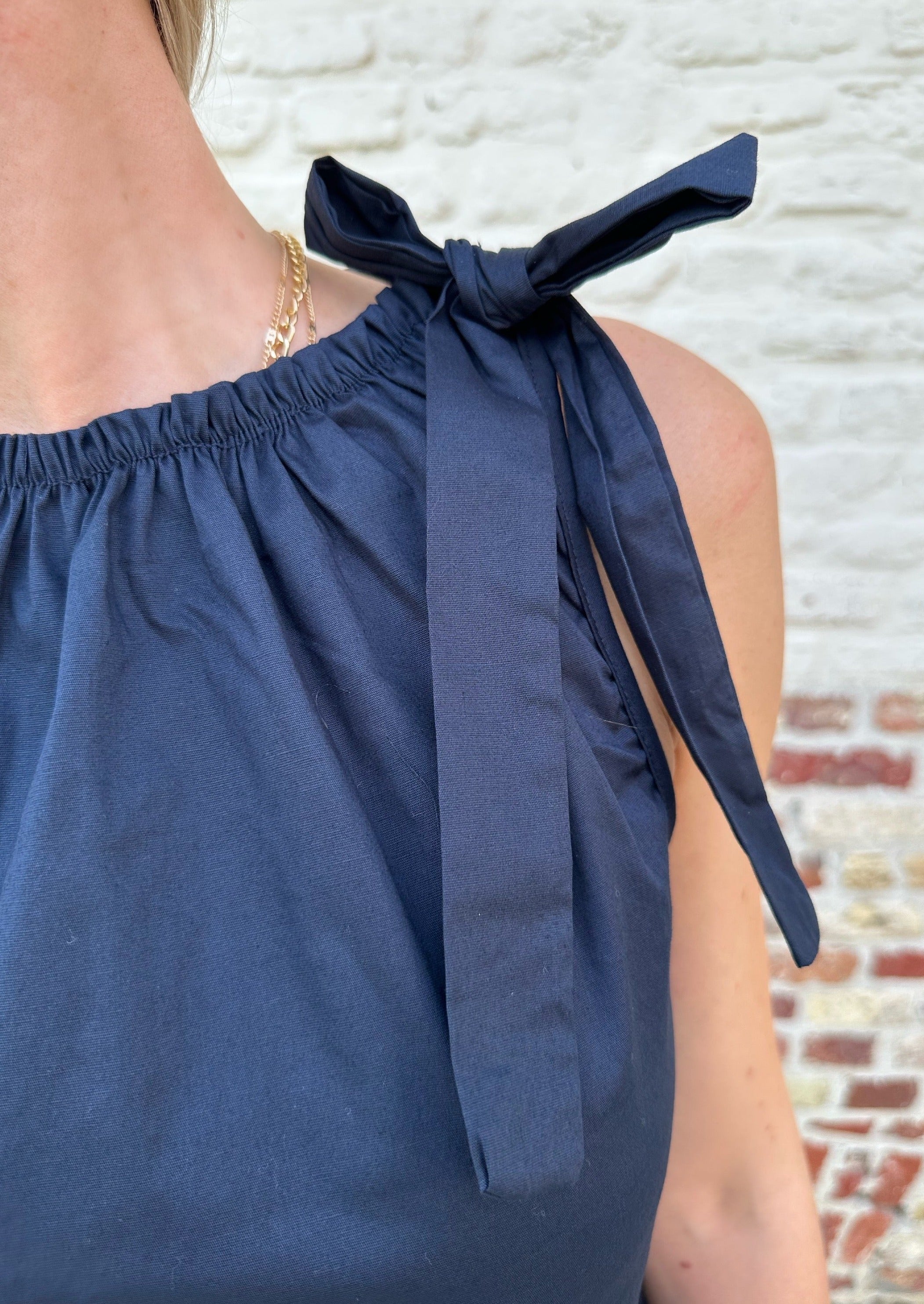 FIORE DRESS NAVY