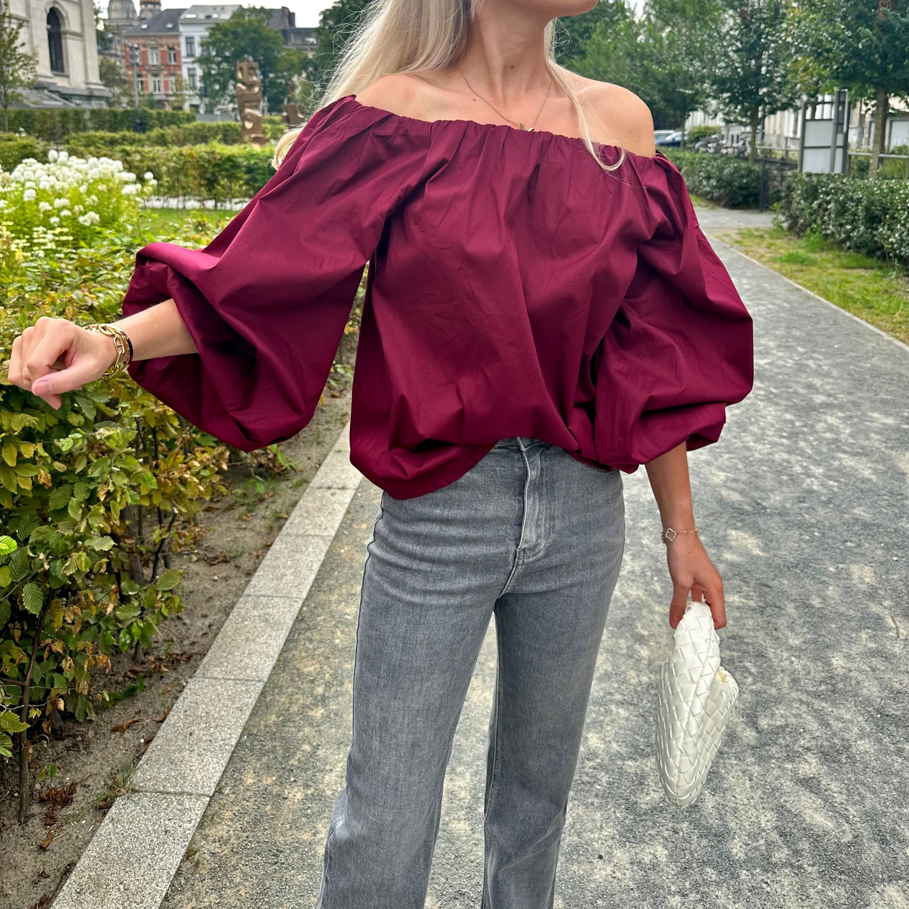 ARIA OFF SHOULDER BLOUSE