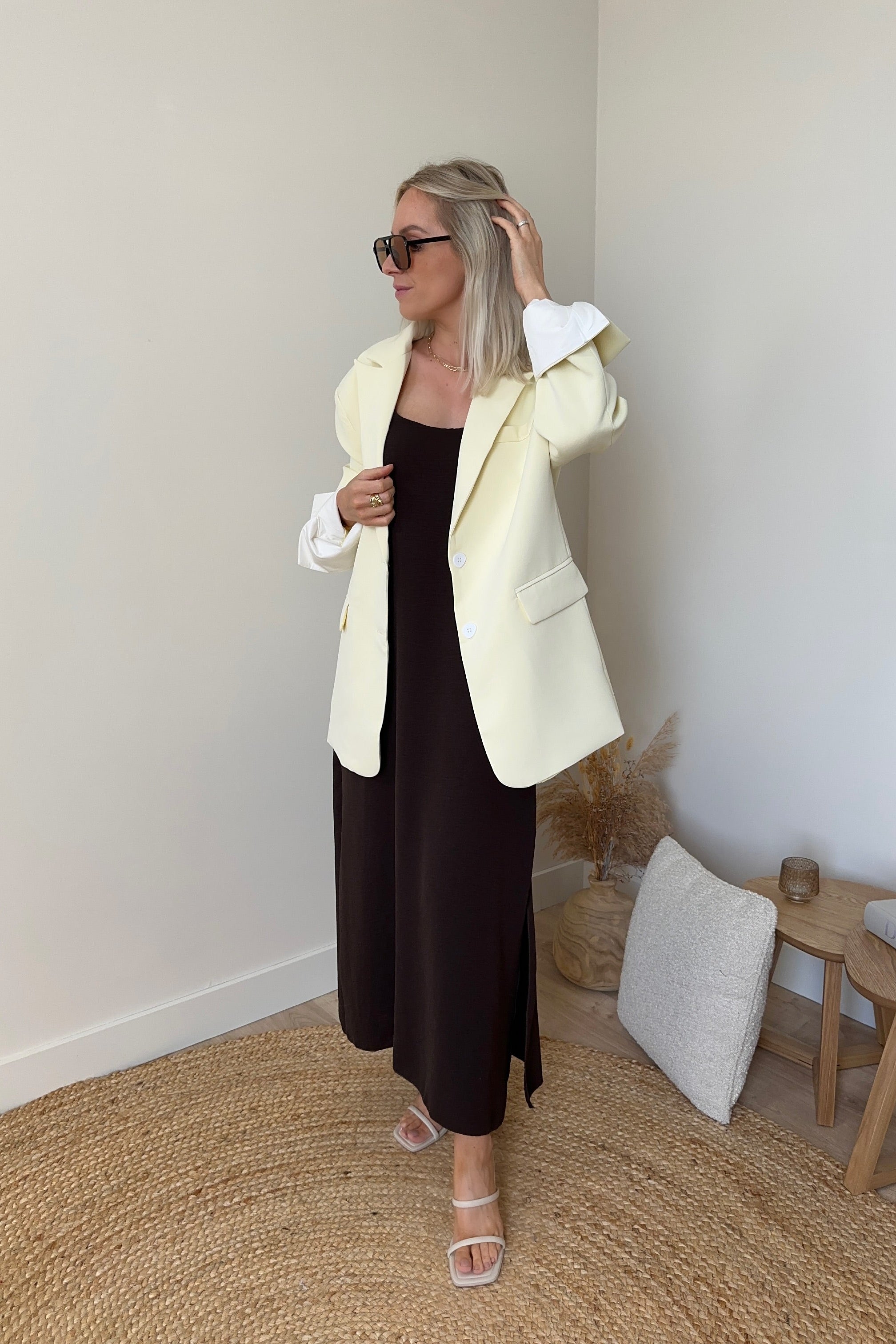KIKI DRESS BROWN