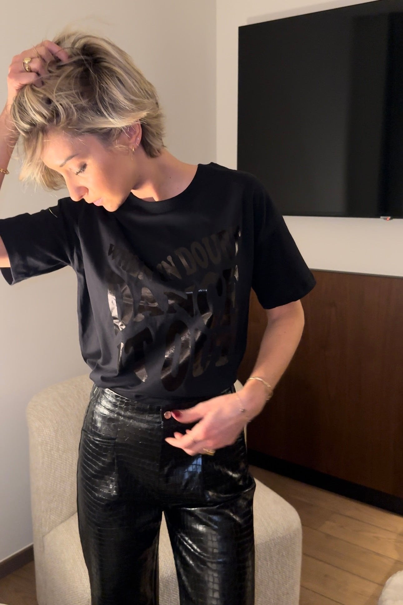 ELECTRA T-SHIRT BLACK