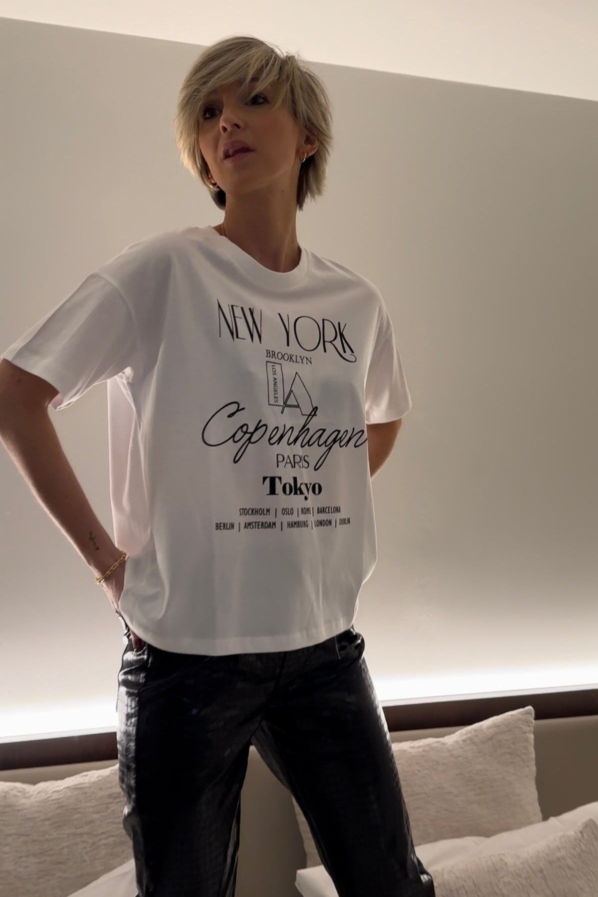 ELECTRA T-SHIRT OFF WHITE