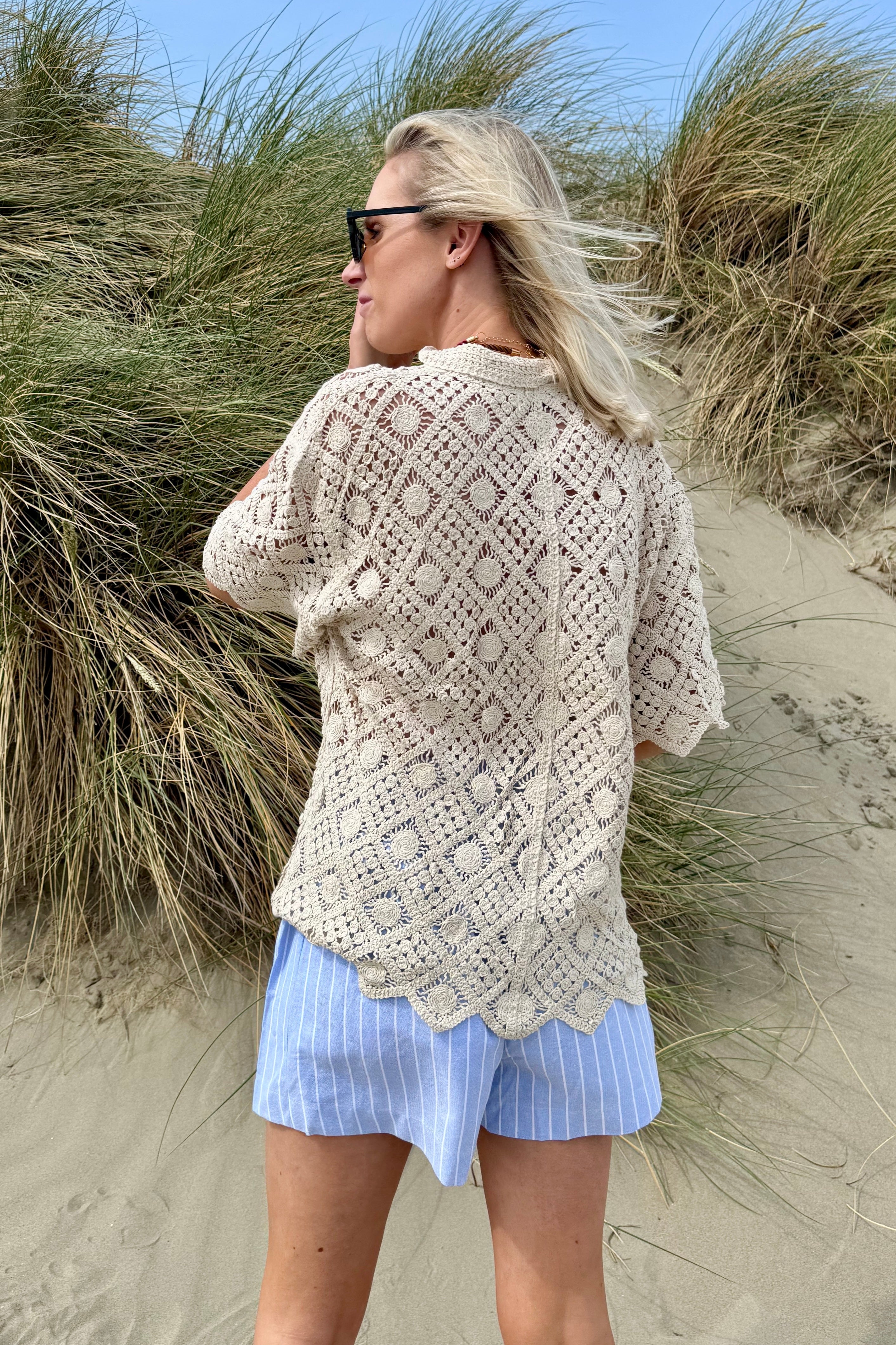 SOFIE CROCHET TOP