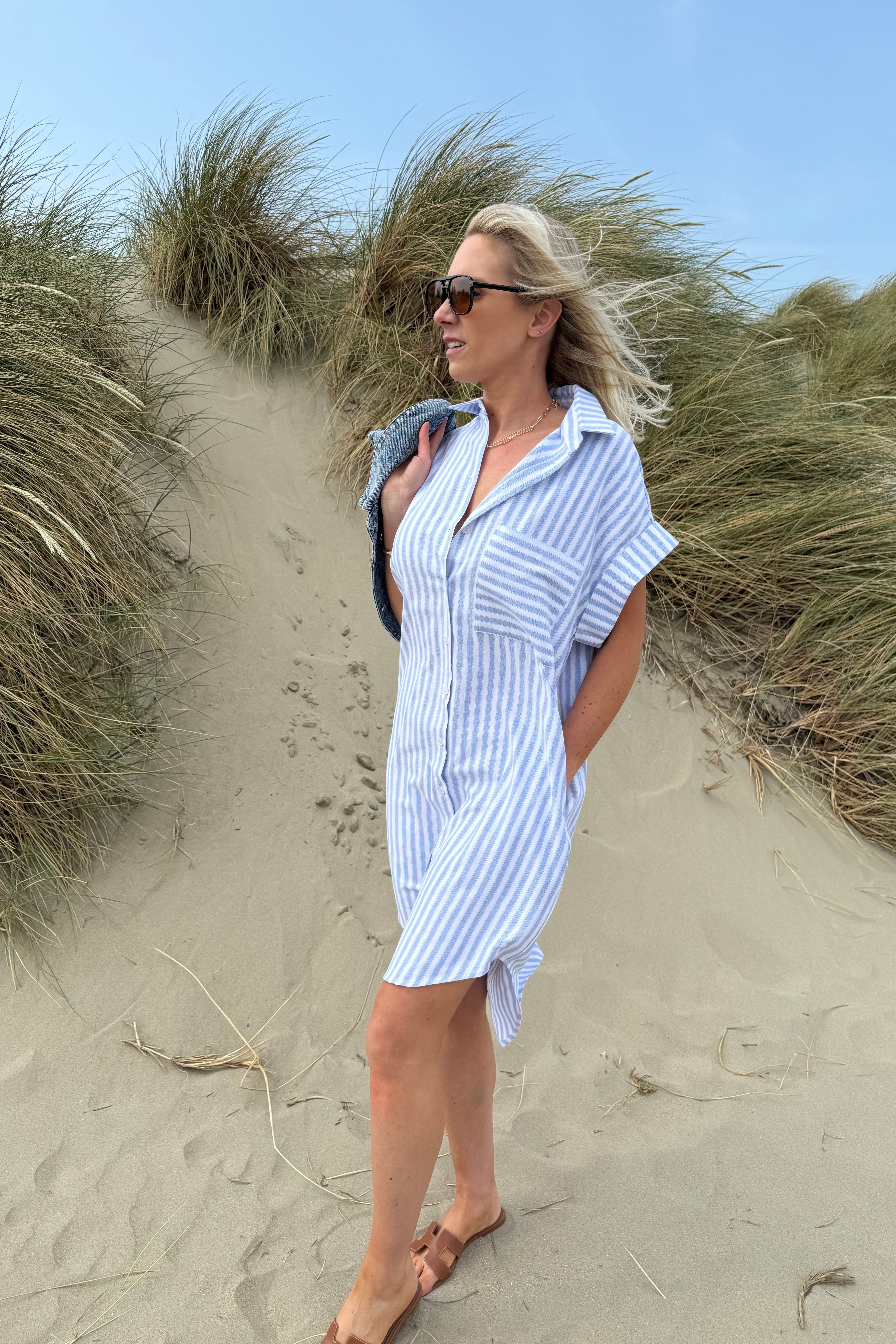 BLANCA STRIPED DRESS