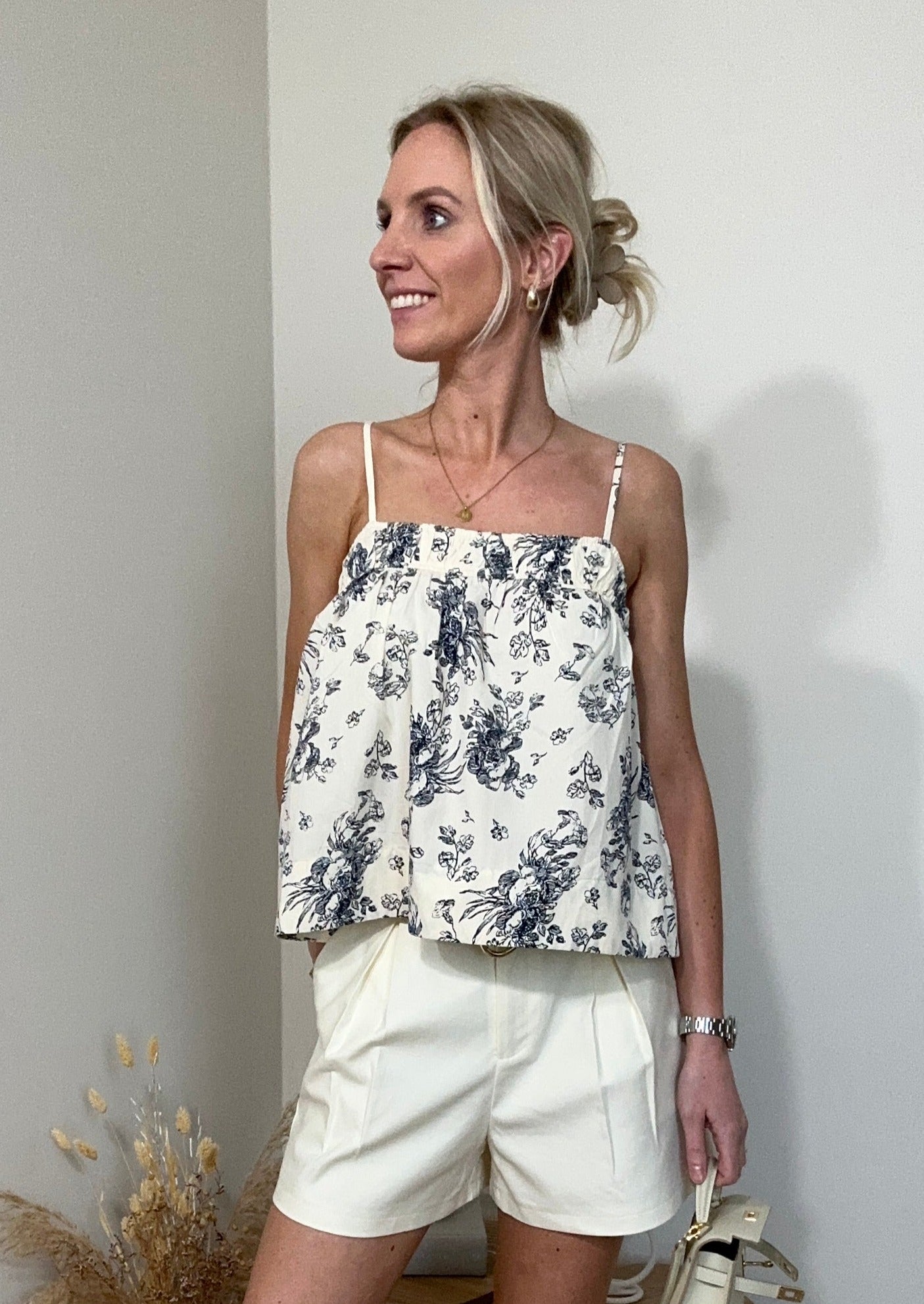 DIOR INSPIRED TOP