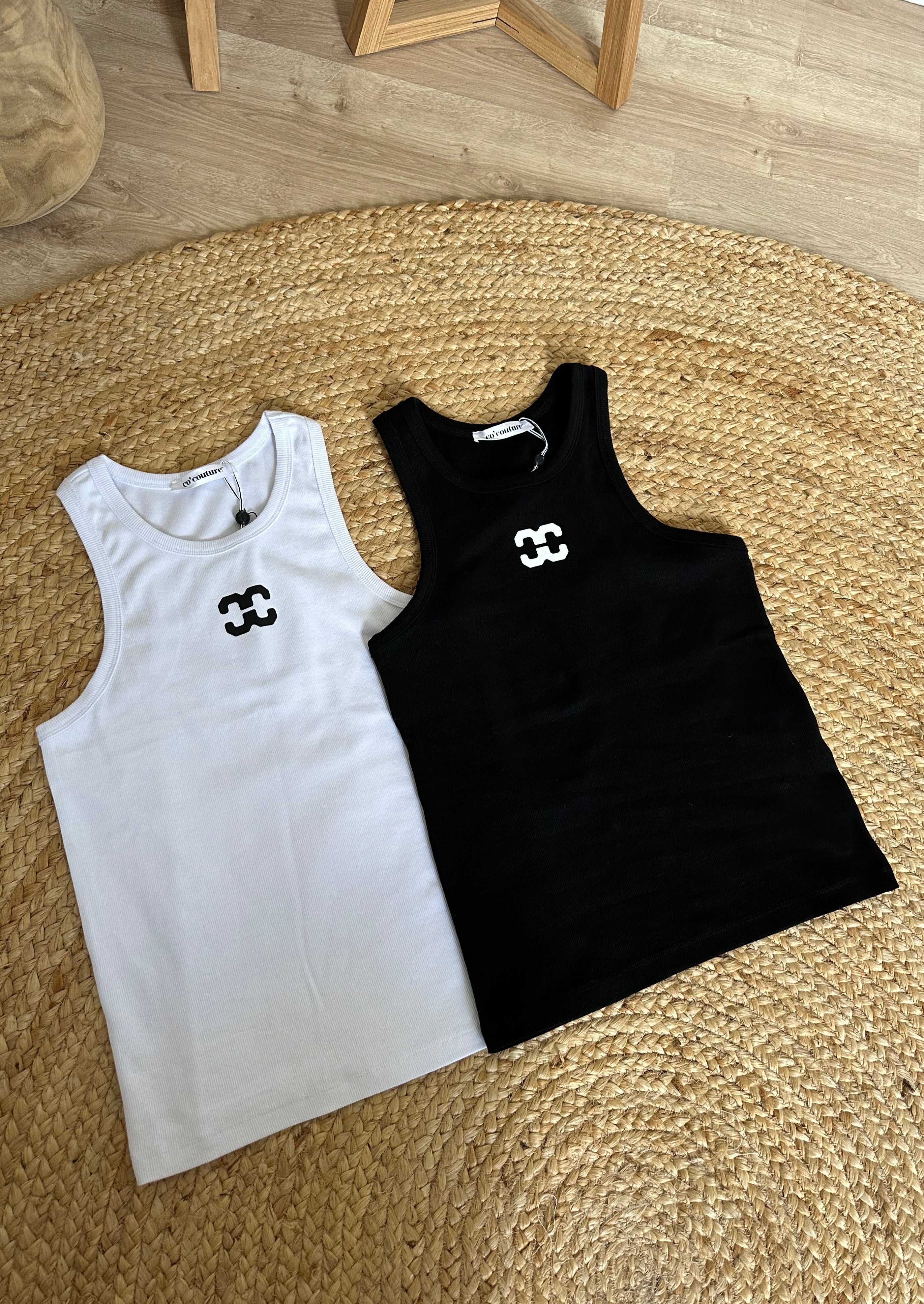 CILOU TANK TOP BLACK