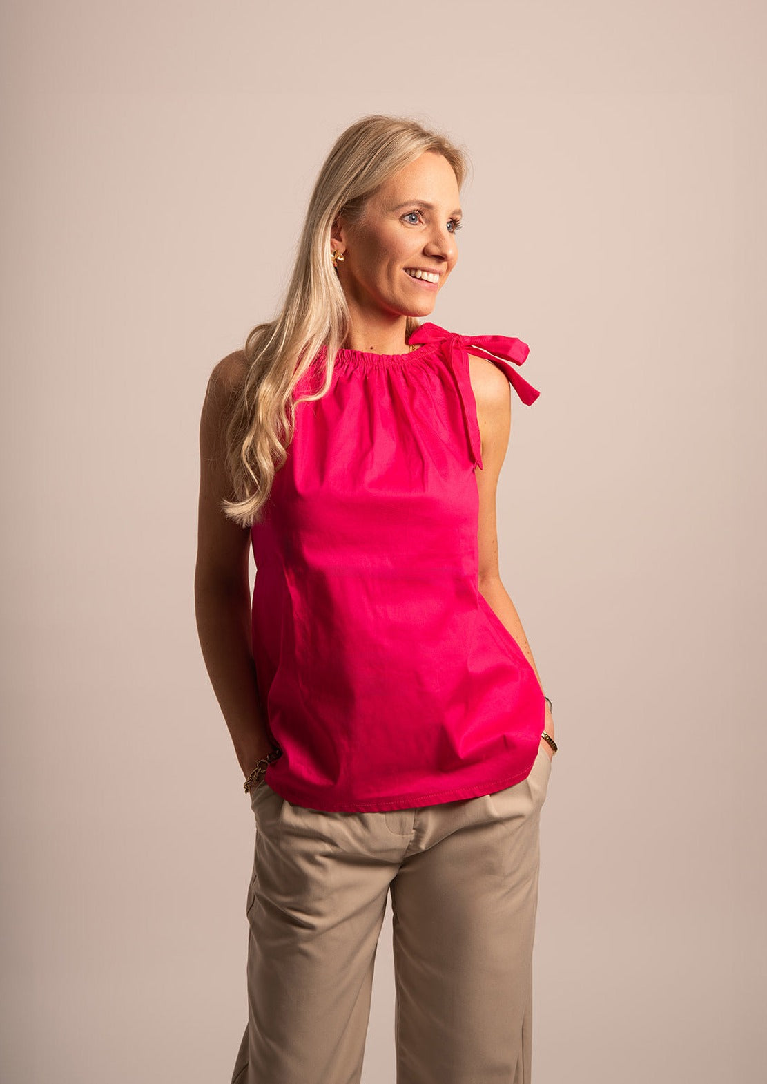 FIORE TOP FUSHIA